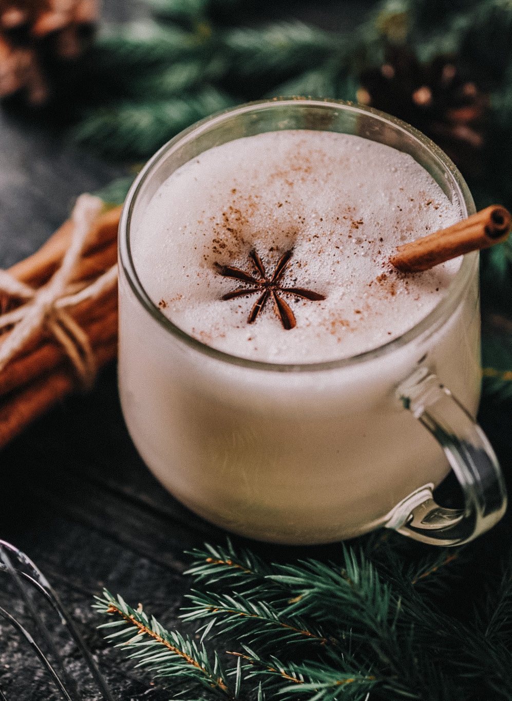 Spiked Egg Nog Recipe Honey & Roses Coffee Co.