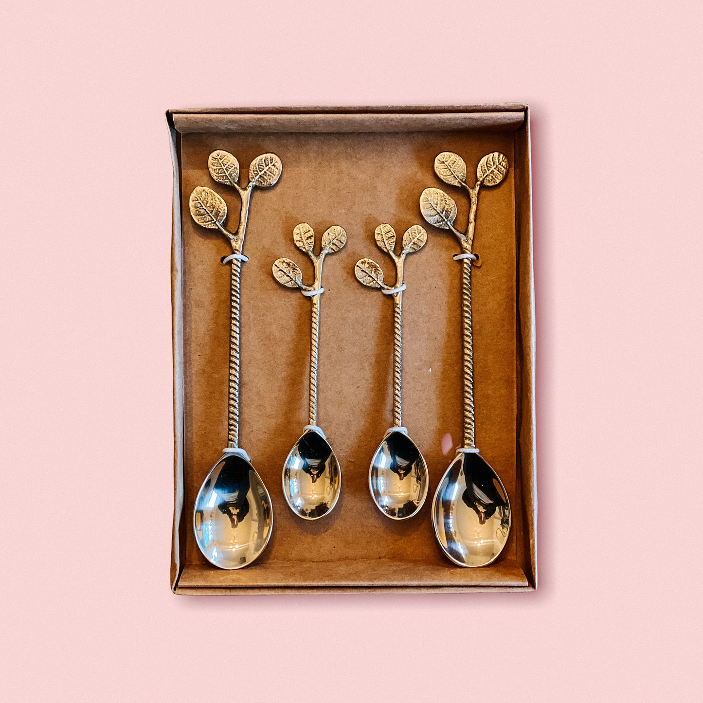 Coffee Leaf Spoon Set