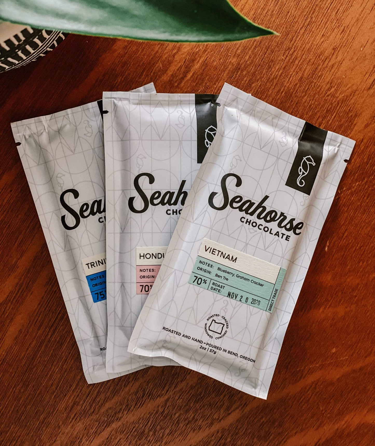 Seahorse Chocolate Bar Trio