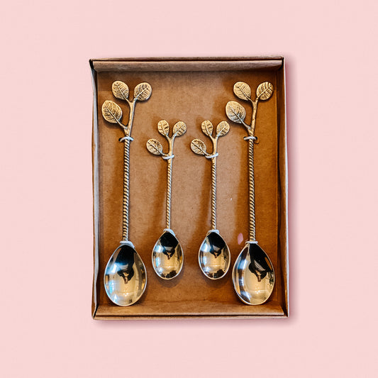 Coffee Leaf Spoon Set