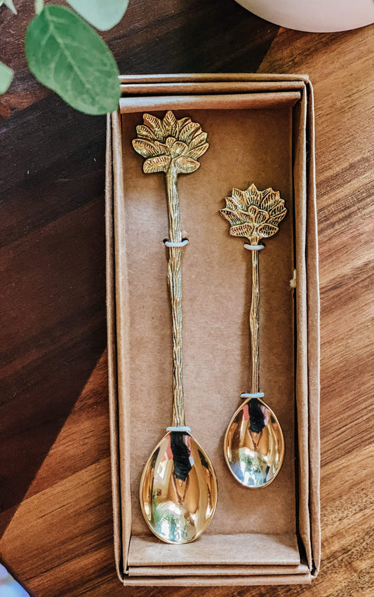 Lotus Flower Spoon Set