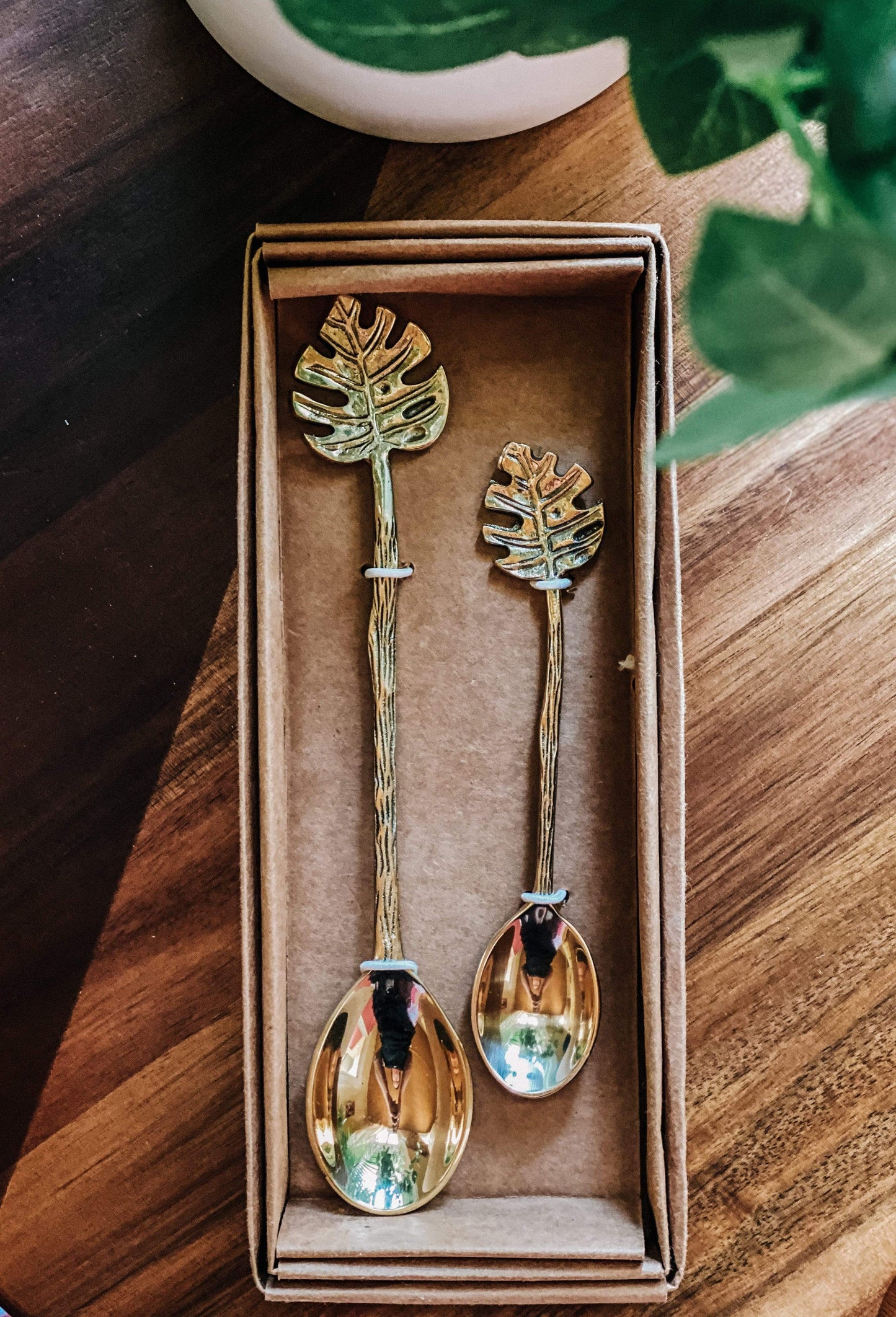 Monstera Leaf Spoon Set