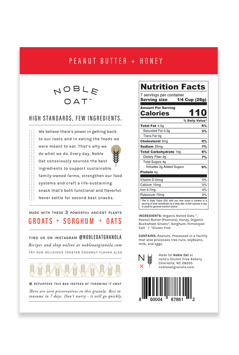 Noble Oat Gluten-Free Granola (2pk)